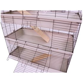 Rabbit and guinea pig cage GRENADA 120 SKY with 3 floors