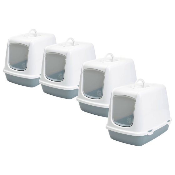 4-pack cat toilet OSCAR with free cat toy