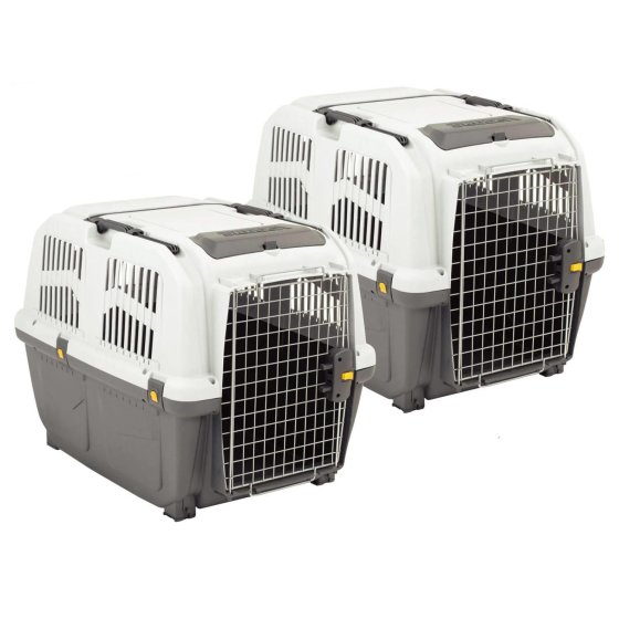 2er Sparpaket Transportbox SKUDO 4 und/oder 5 IATA mit gratis Hundespielzeug