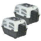 2-pack Sparpack transport box dog box SKUDO 2 OPEN cat box with free cat toys