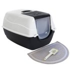 Sparpack XXL cat toilet ORLANDO especially for large cat breeds including half round mat