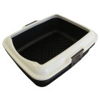 2er Sparpack litter box cat litter DENVER with built-in sieve + free cat toy