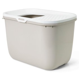Savings pack cat toilet HOP IN beige + XXL spreading scoop
