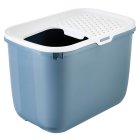 Sparpack litter box HOP IN blue + XXL litter bucket + free cat toy