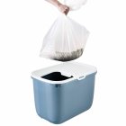 Savings pack cat toilet HOP IN blue + 12 pieces BAG IT UP bag + free cat toy