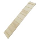 2er economy pack wooden ladder rodent stairs rodent ladder WEGA 85 x 18 cm made of untreated plywood
