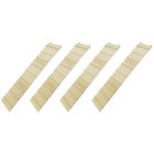 4er economy pack wooden ladder rodent stairs rodent ladder WEGA 85 x 18 cm made of untreated plywood