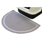 Semicircular mat for cat toilets Toilet mat Dirt trap mat