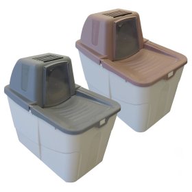 2-pack economy litter box Sofia Close with access from...