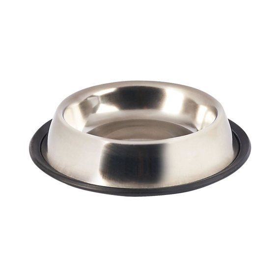 Food bowl Water bowl Drinking bowl Food bowl for dogs Stainless steel bowl with non-slip rim 500 ml