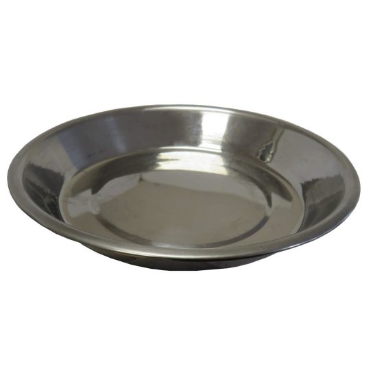 Katzennapf Fressnapf Wassernapf aus Edelstahl 120 ml Durchmesser: 11 cm