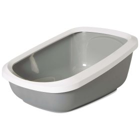 (B-WARE) Katzentoilette Katzenklo mit Rand ASEO JUMBO -...