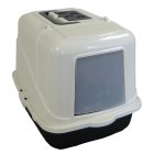 (2nd choice item) Katzentoilette Katzenklo EMILIO with large flap incl. Filter and scattering spoon