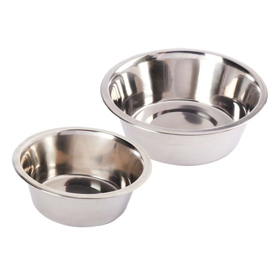 Stainless steel replacement bowls for Ergo Feeder 850 ml or 1500 ml feeding station