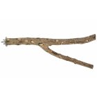 Bird perch Natural pepper wood seat branch Y-shape approx. 35 x 3.2 cm