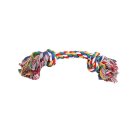 Dog toy knot rope rope play rope pull rope retrieval toy made of colourful cotton