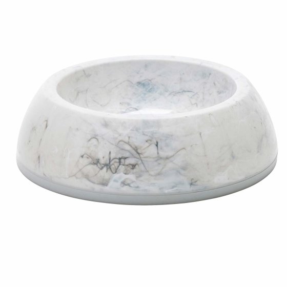 Non-slip food bowl Water bowl in noble marble look 300 ml