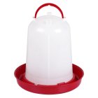 Hühnertränke Wasserspender Stülptränke Kunststofftränke mit Stopfen 8 Liter