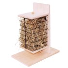 XXL animal cage accessories for guinea pigs, rabbits hay raiser with stand