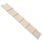 Replacement ladder Wooden ladder Rodent ladder for 2 and 3 tier rodent cage 75 x 14 x 1 cm