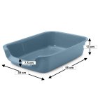 Tray litter tray Cat litter tray Junior with extra low entrance