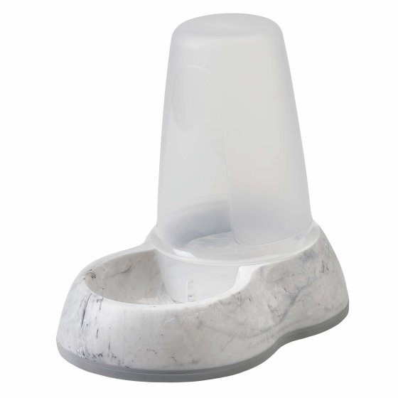 (2nd choice item) Water dispenser water station water bowl with noble marble look 1.5 litres