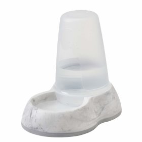 (2nd choice item) Water dispenser water station water bowl with noble marble look 1.5 litres