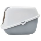 (2nd choice item) XXXL Nestor Giant cat litter tray white-grey especially for large cat breeds