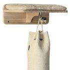 Cat sack wall scratching post climbing sack 130 cm made of sisal incl. wall bracket and cushion