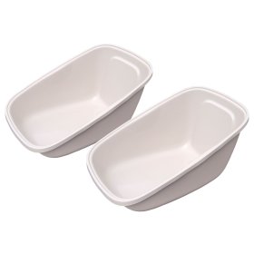 2-pack XXXL bowl litter tray cat litter tray ASEO GIANT for big cats
