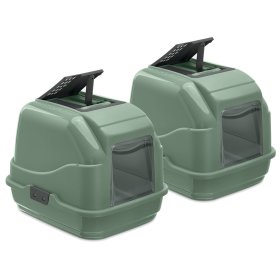 Economy pack of 2 recycling litter tray Easy Cat litter tray