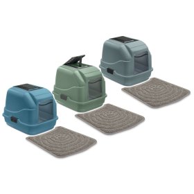 Economy pack recycling litter tray Easy Cat incl. mat