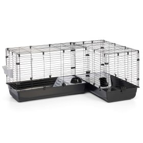 XXL corner rodent cage Double cage for rabbit and guinea...